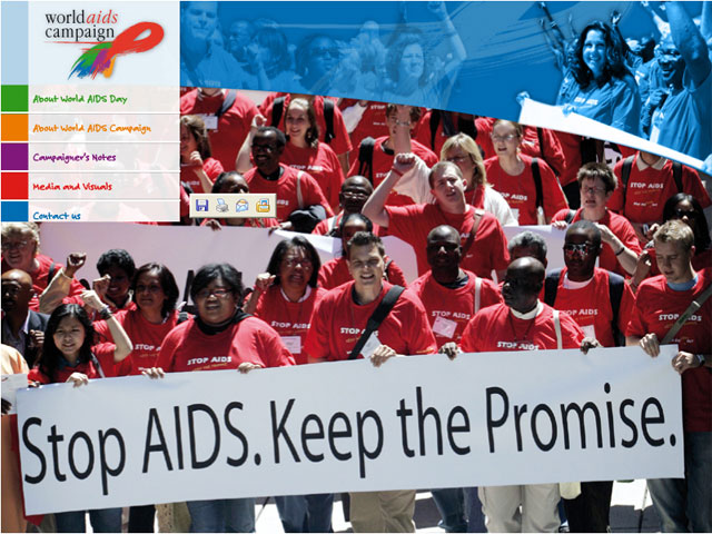   -  .    www.worldaidscampaign.org